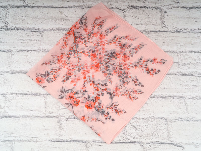 Платок Shawls (72*72) P236 pink (деми)