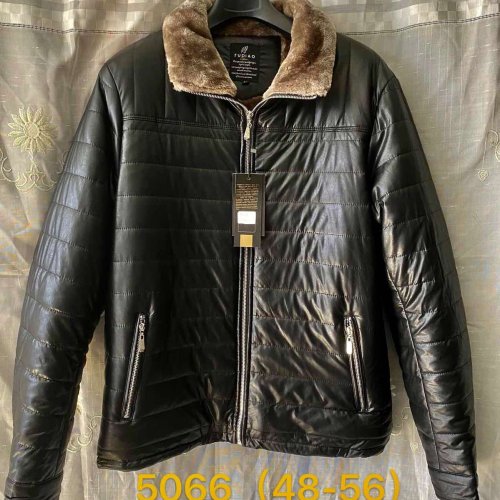 Куртка Fudiao (48-56) 5066 black (зима) Fudiao 5066 black