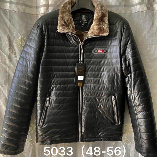 Куртка Fudiao (48-56) 5033 black (зима) Fudiao 5033 black