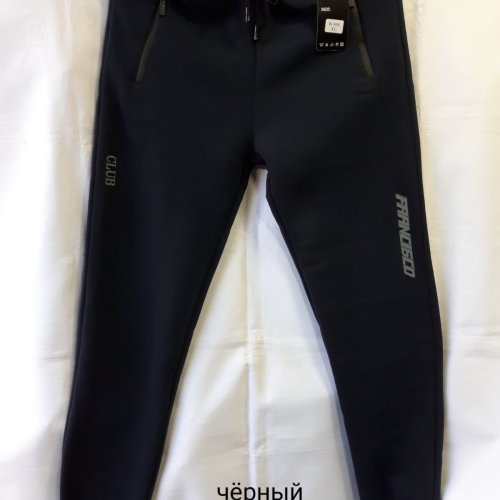 Штаны спорт Minh (M-3XL) M86 black (зима) Minh M86 black
