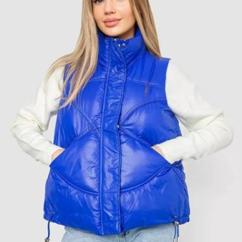 Жилетка Seven Group (M-2XL) 915 blue (деми) Seven Group 915 blue