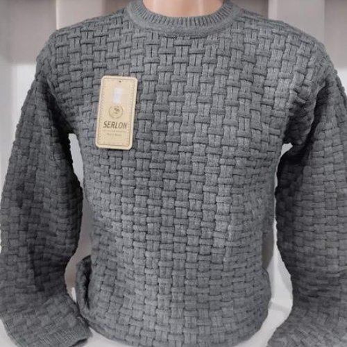 Свитер Panda (M-XL) 1426 grey (зима) Panda 1426 grey