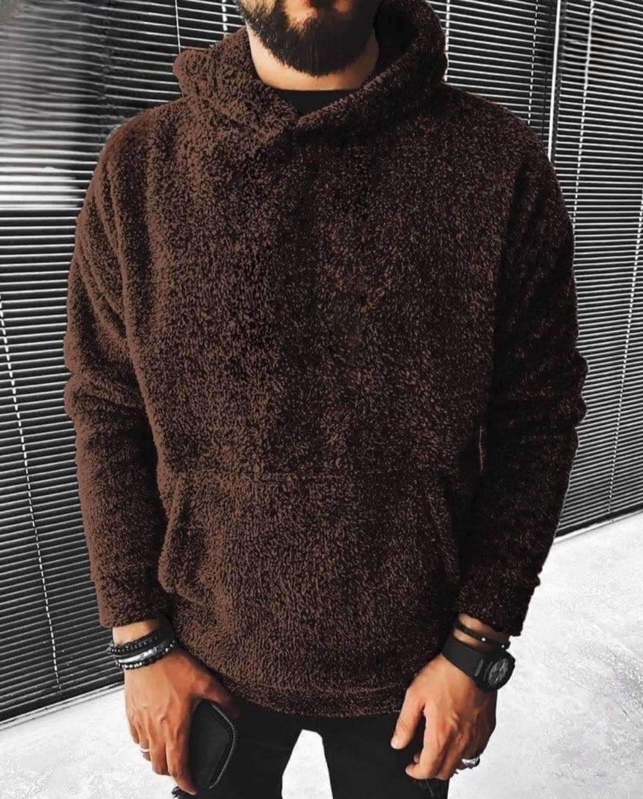 Худи Sport style (XS-2XL) 10 brown (зима)