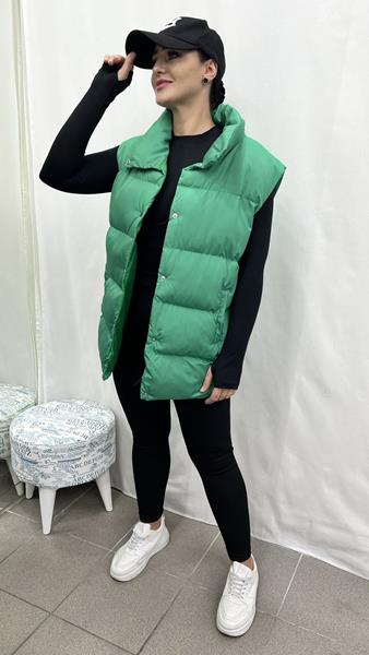 Жилетка MMC clothes (46-52) 7303 green (деми)