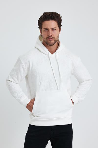 Худи 2BRO (S-2XL) BR438 white (зима)