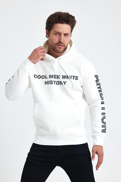 Худи 2BRO (S-2XL) BR446 white (зима)