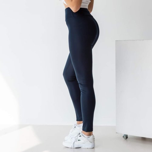 Лосины Sport style (XL-4XL) 7000 navy (зима) Sport style 7000 navy