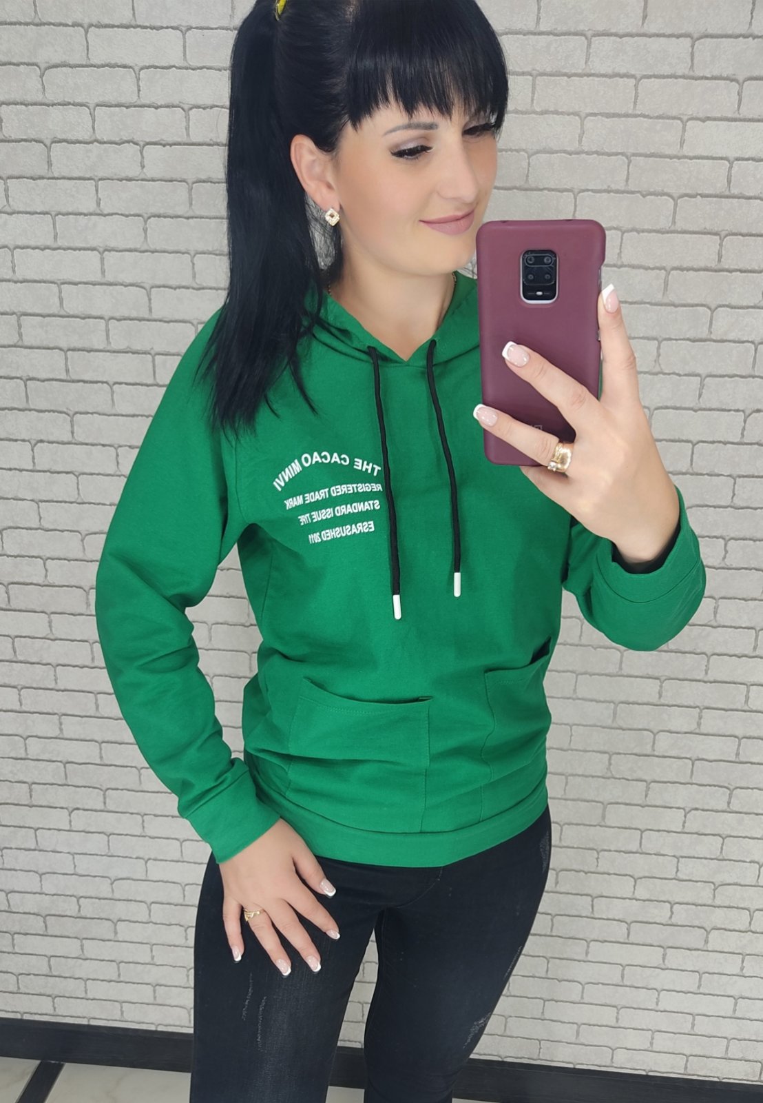 Батник Shipi (S-XL) 2955-1 green (деми)