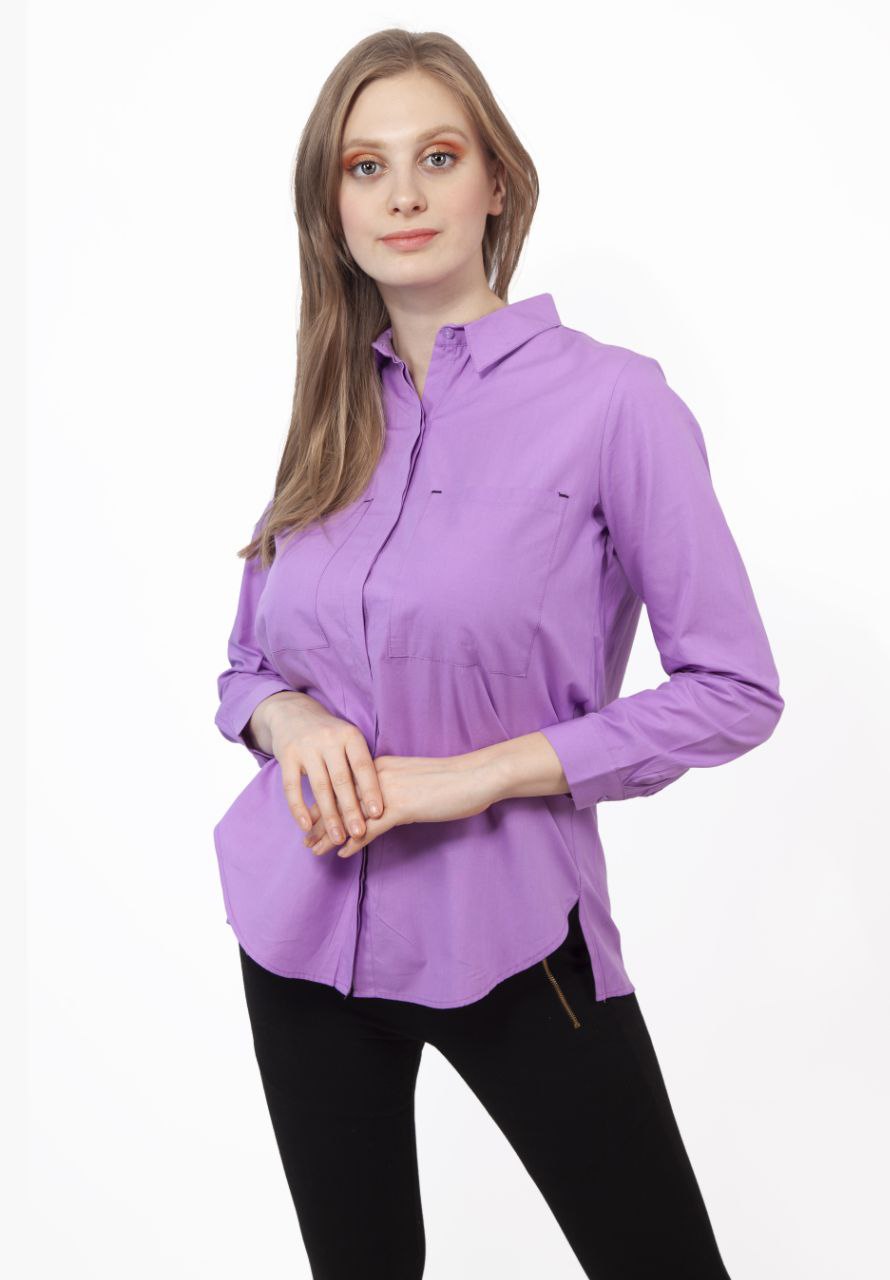 Рубашка Shipi (S-XL) 3030 purple (деми)