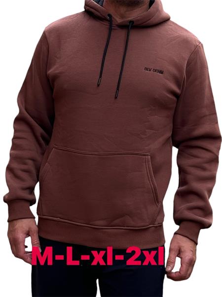 Худи Vip Stendo (M-2XL) 4925 brown (зима)