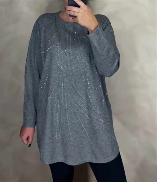 Туника Shipi (52-60) 25203 grey (зима)