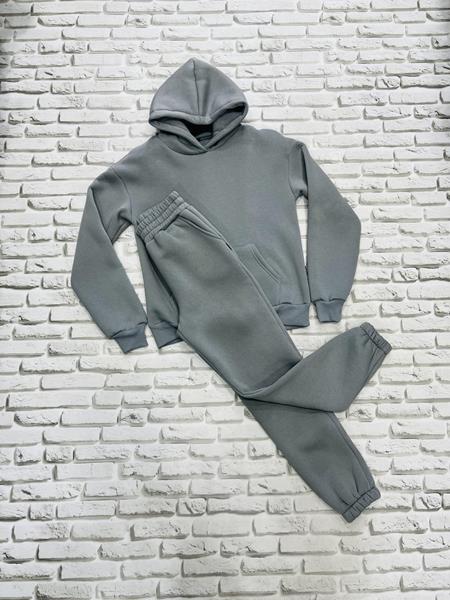 Костюм спорт Yulichka (S-L) F100 grey (зима)