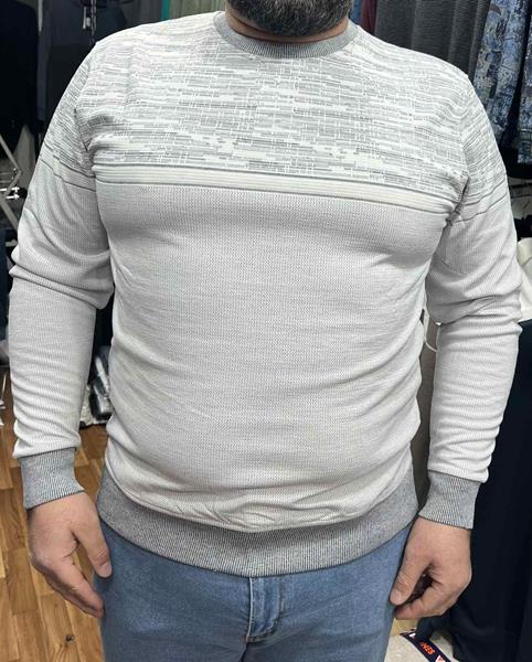 Свитер Vip Stendo (3XL-5XL) 243509 l.grey (деми)