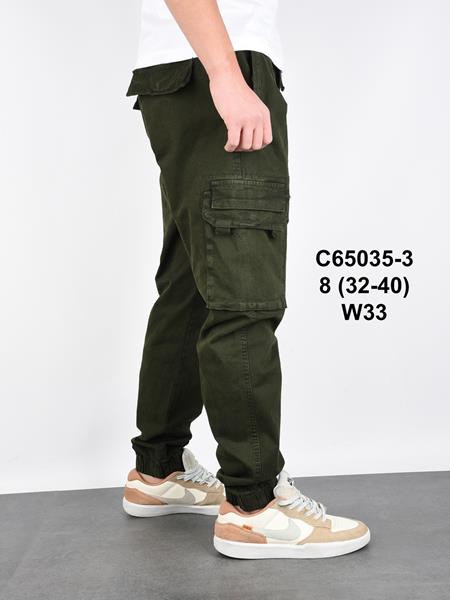 Джоггеры God Baron (32-40) C65035-3 khaki (деми)