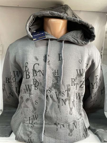 Худи Sabihina (M-3XL) SB396 grey (зима)