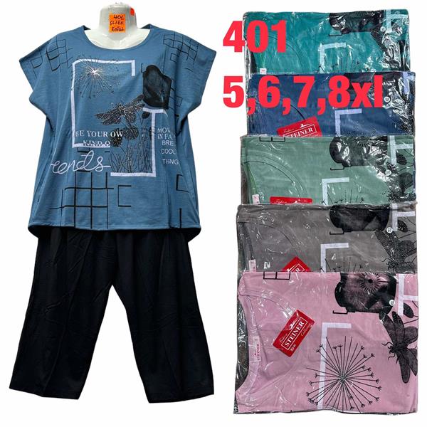 Костюм HomeWear (5XL-8XL) BL401 mix (лето)