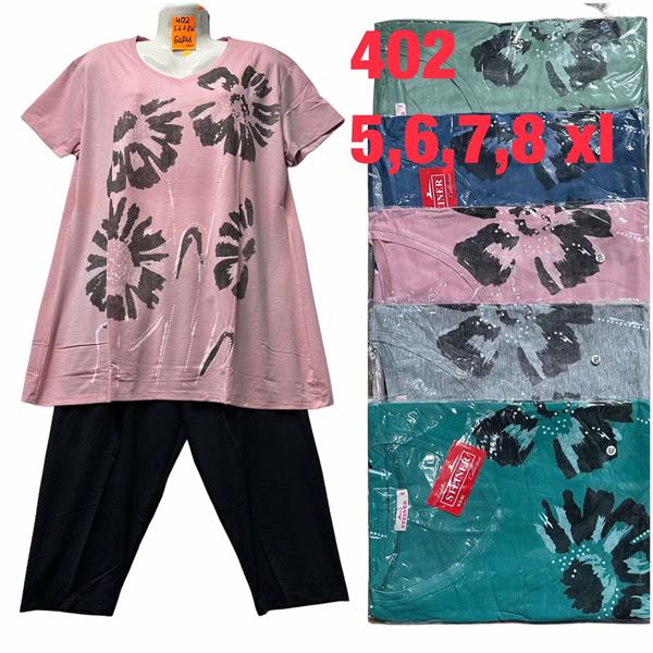 Костюм HomeWear (5XL-8XL) BL402 mix (лето)