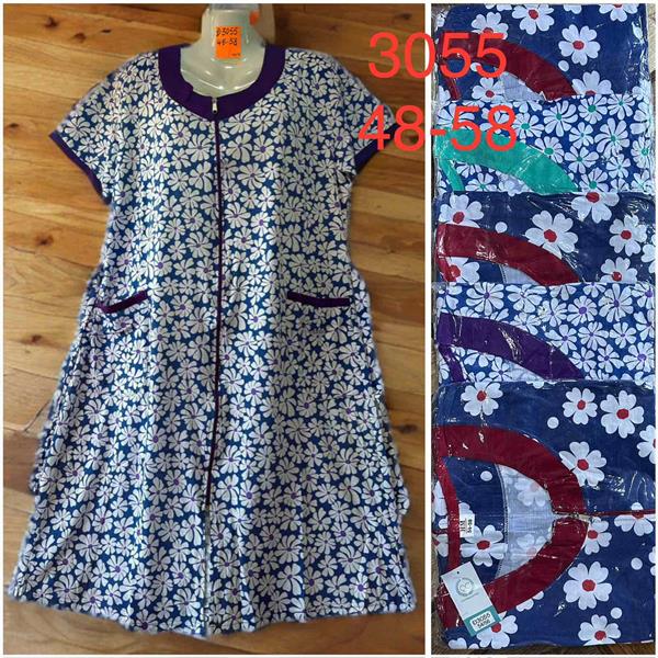 Халат HomeWear (48-58) D3055 mix (лето)