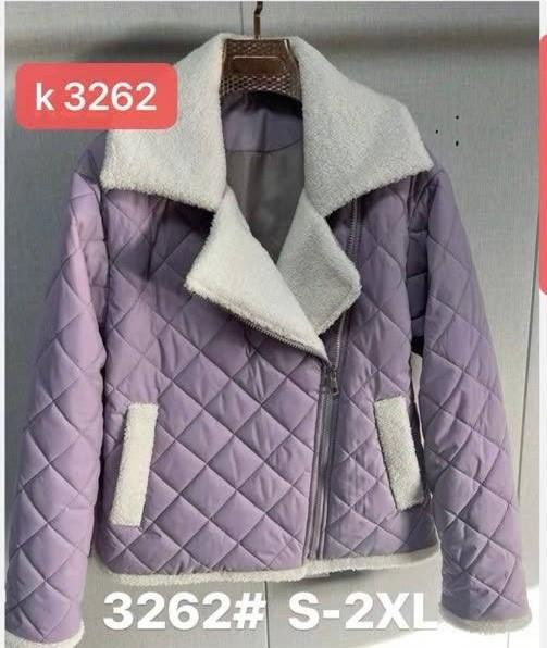 Куртка Dorimodes (M-2XL) K3262 lilac (деми)