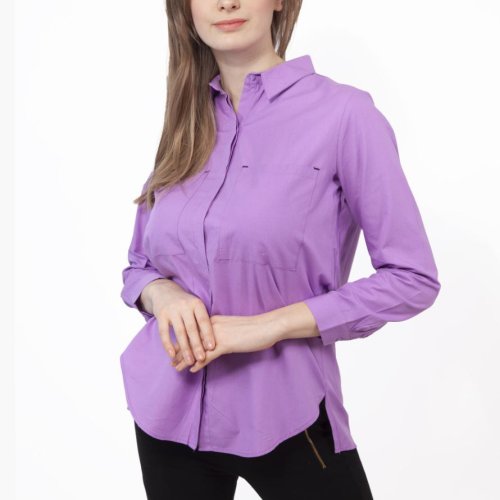 Рубашка Shipi (S-XL) 3030 purple (деми) Shipi 3030 purple