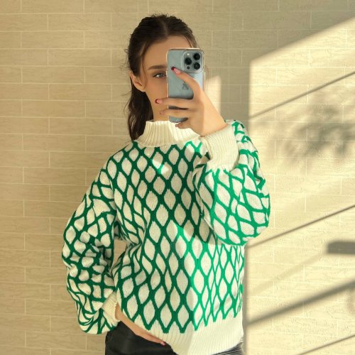 Свитер Shipi (42-48) 2422 green (зима) Shipi 2422 green