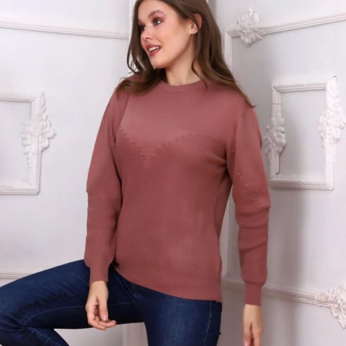 Свитер Shipi (S-2XL) 3008 brown (деми) Shipi 3008 brown