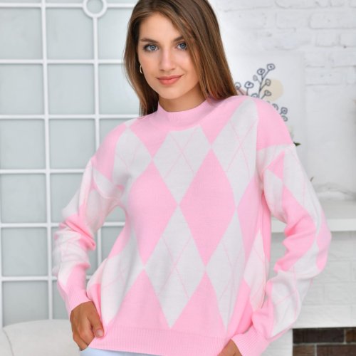 Свитер Shipi (42-48) 1106 pink (деми) Shipi 1106 pink