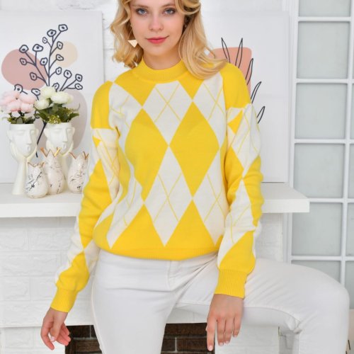 Свитер Shipi (42-48) 1106 yellow (деми) Shipi 1106 yellow