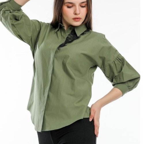 Рубашка Shipi (S-XL) 2208 green (деми) Shipi 2208 green