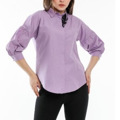 Рубашка Shipi (S-XL) 2208 lilac (деми) Shipi 2208 lilac