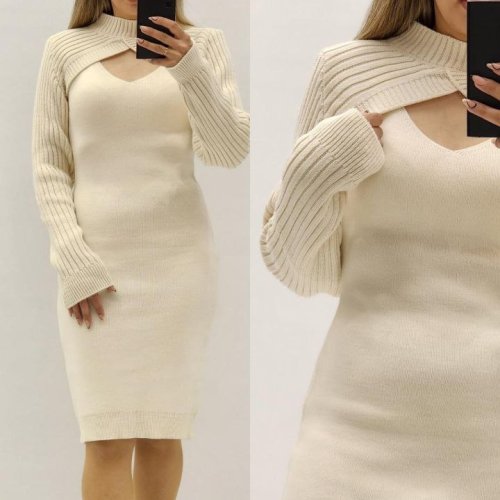 Платье Shipi (one size) 558 l.beige (зима) Shipi 558 l.beige