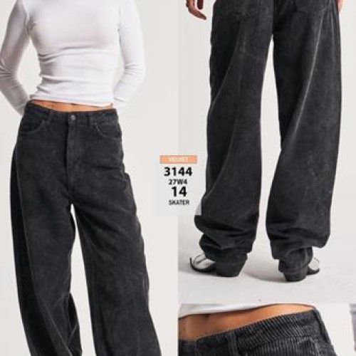 Штаны Jeans Style (34-42) 3144-27W d.grey (деми) Jeans Style 3144-27W d.grey