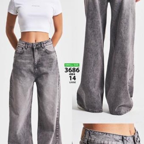 Джинсы Jeans Style (32-36) 3686-4W grey (деми) Jeans Style 3686-4W grey