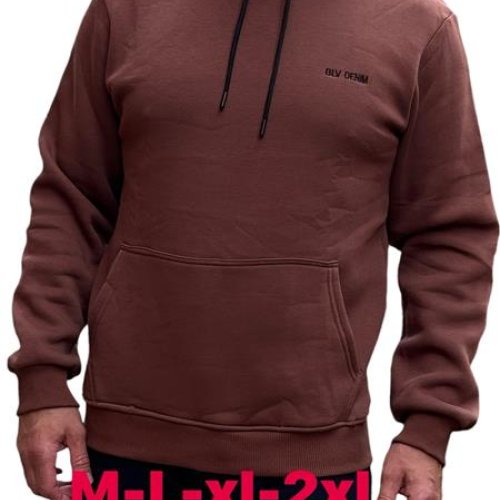 Худи Vip Stendo (M-2XL) 4925 brown (зима) Vip Stendo 4925 brown