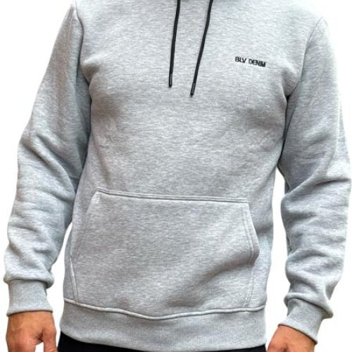 Худи Vip Stendo (M-2XL) 4925 grey (зима) Vip Stendo 4925 grey