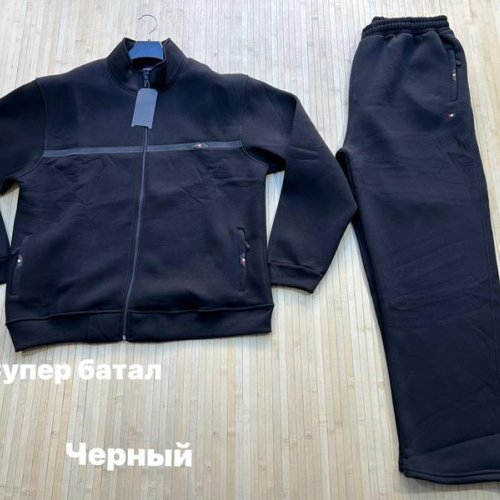 Костюм спорт Navas (7XL-10XL) NV118 black (зима) Navas NV118 black