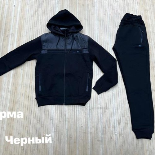 Костюм спорт Navas (M-2XL) NV164 black (зима) Navas NV164 black