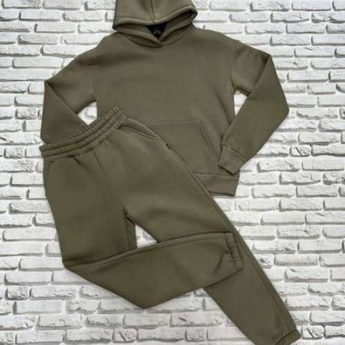 Костюм спорт Yulichka (S-L) F100 khaki (зима) Yulichka F100 khaki