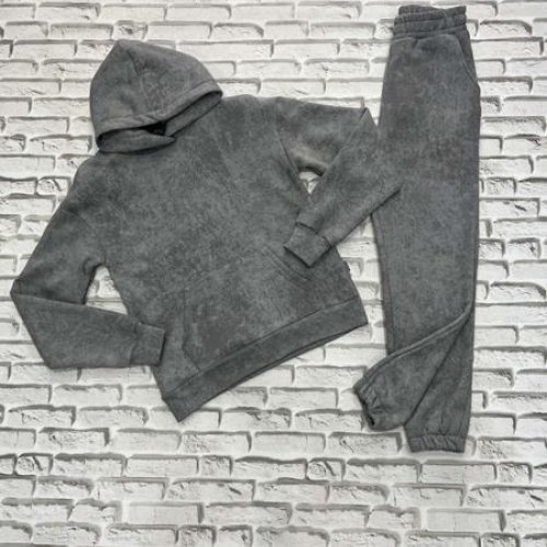 Костюм спорт Yulichka (S-L) F101 grey (зима) Yulichka F101 grey