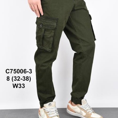 Джоггеры God Baron (32-38) C75006-3 khaki (деми) God Baron C75006-3 khaki