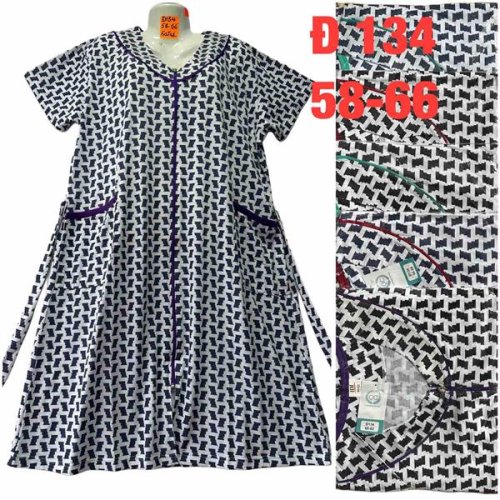 Халат HomeWear (58-66) D134 mix (лето) HomeWear D134 mix