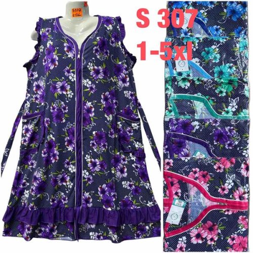 Халат HomeWear (48-58) S307 mix (лето) HomeWear S307 mix