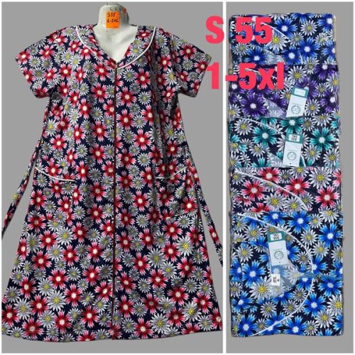 Халат HomeWear (48-58) S55 mix (лето) HomeWear S55 mix