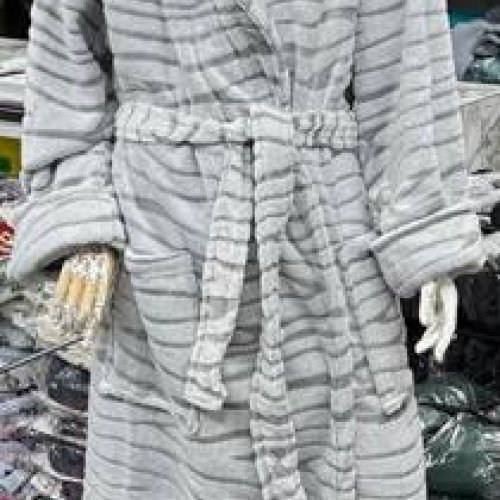 Халат Fili Wear (XL-3XL) FW68 l.grey (зима) Fili Wear FW68 l.grey