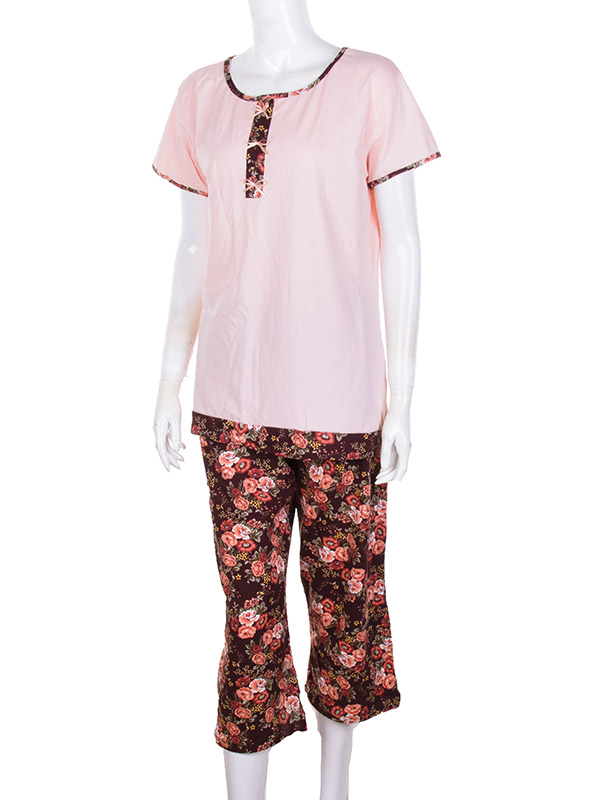 Пижама Obuv OK2 (2XL-4XL) 1602-005 (04062) pink ЗНИЖКА (деми)