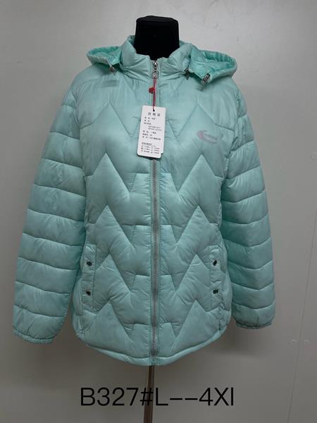 Куртка Jacket (L-4XL) B327 l.blue (деми)