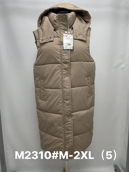 Жилетка Jacket (M-2XL) M2310 beige (деми)