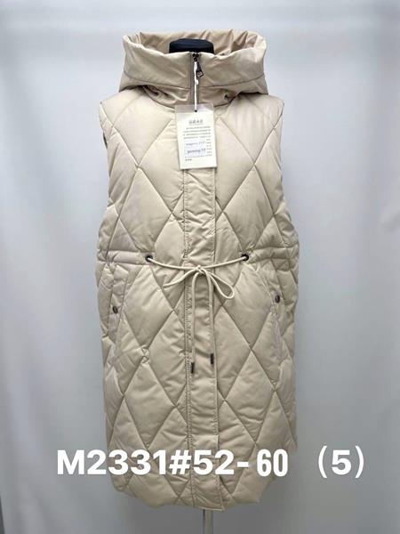 Жилетка Jacket (52-60) M2331 beige (деми)