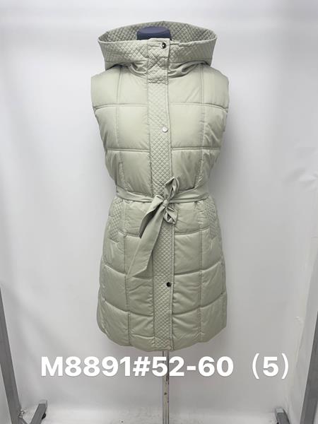 Жилетка Jacket (52-60) M8891 grey (деми)