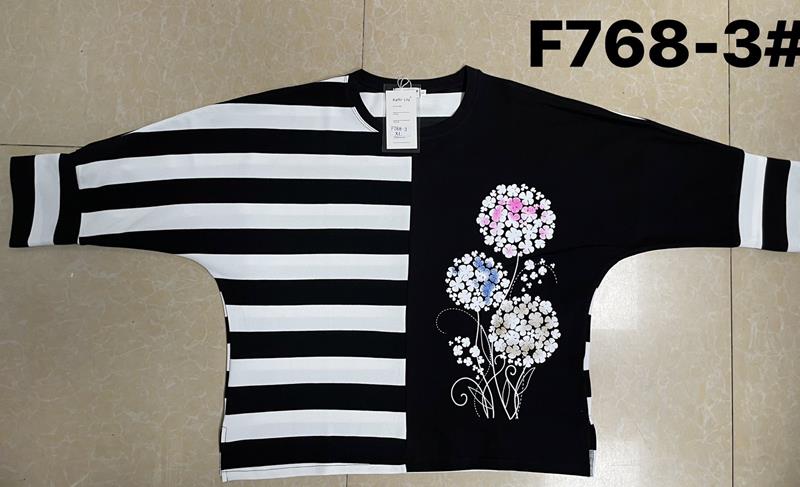 Свитер Kaffir Lily (XL-4XL) F768-3 black (деми)